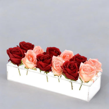 6 Pink Roses & 6 Red Roses